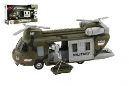 Helikoptéra vojenská plast 28cm